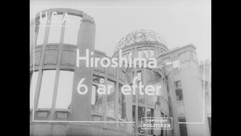 Hiroshima seks år efter atombomben