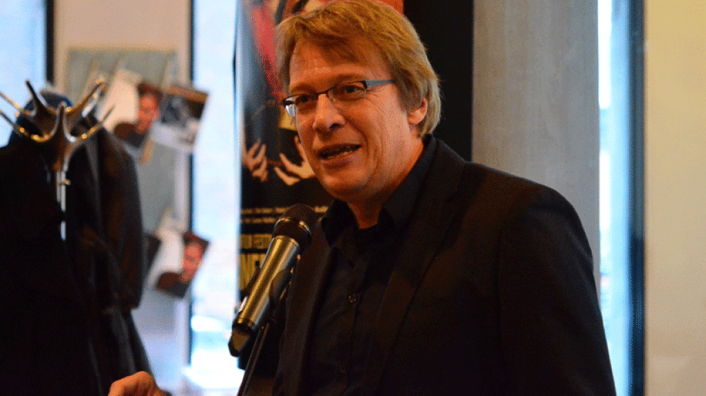 Anders Østergaard takker for Dreyer Prisen 2015.